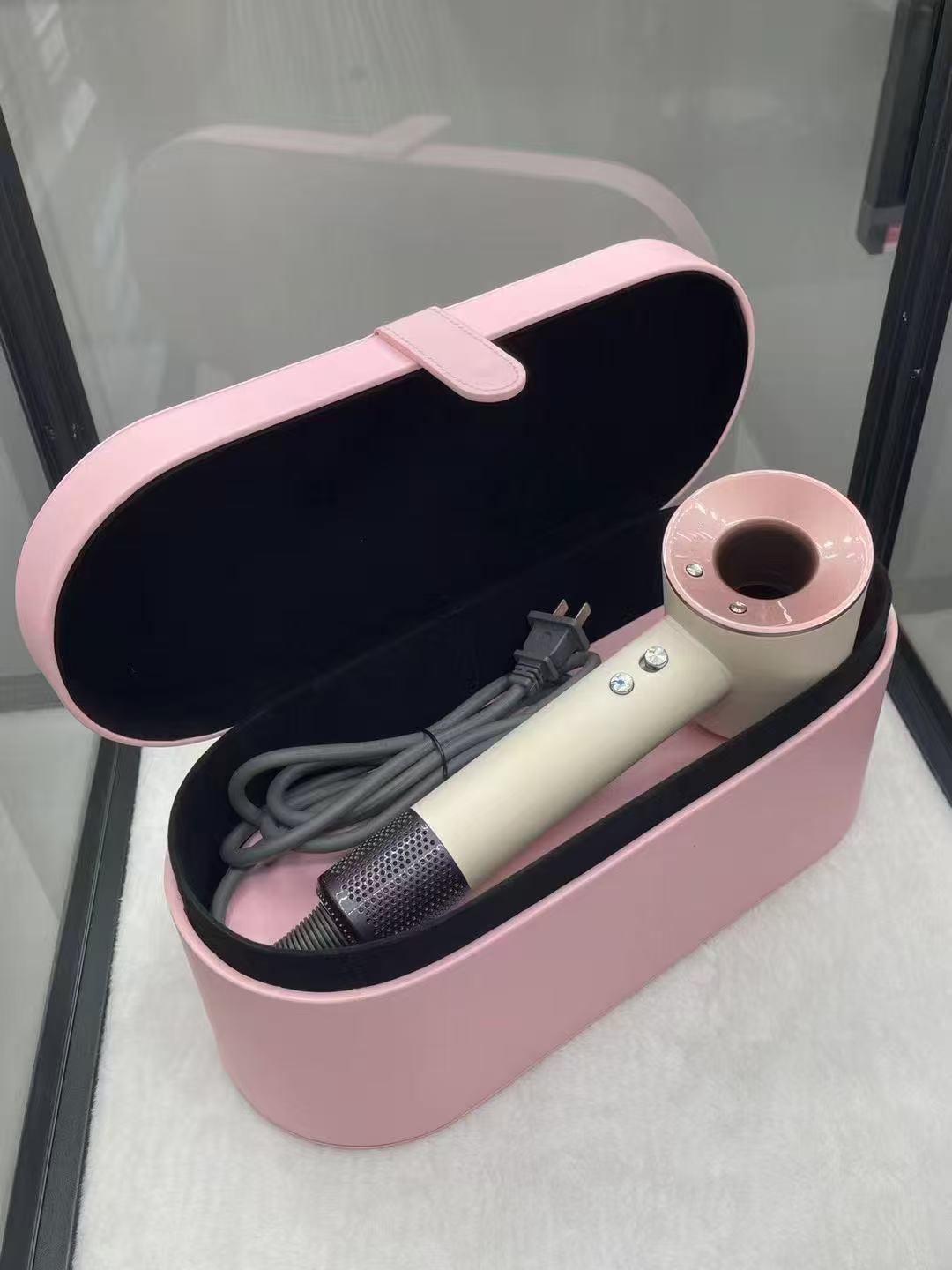 가죽 케이스 핑크 + 1600W + 3년 무상 교환 보증