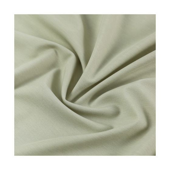 Tiansilk brother brother rayon cotton stretch cloth factory 190g silk suit skirt pants Lanjing Tencel knitted fabric