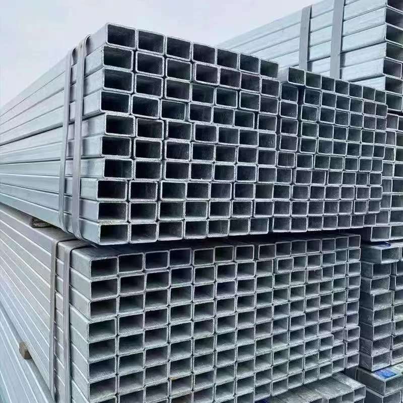 热镀锌方刚镀锌方管轻钢材料长方形钢管建筑钢材房屋框架钢国标