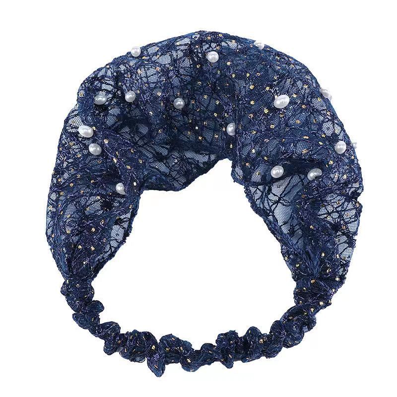 Accesorio para el cabello con diadema de perlas para lavarse la cara, cubrir las canas, adecuado para salir, coletero, accesorio para el cabello, diadema, tocado versátil.