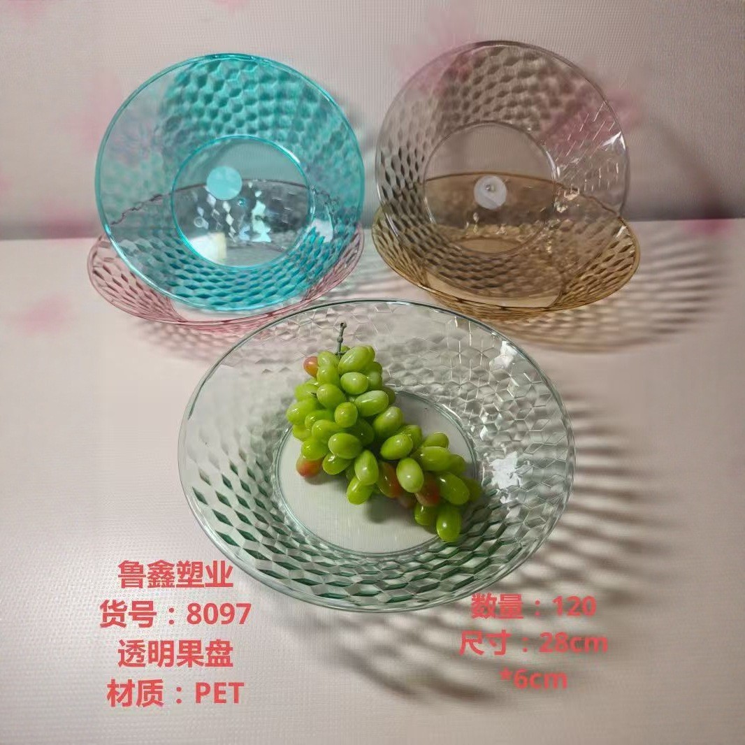 16 tipos de platos de frutas-1 mesa de comedor familiar transparente de lujo ligero, platos de bocadillos, platos de frutas, platos de dulces y nueces, grandes almacenes al por mayor image 43
