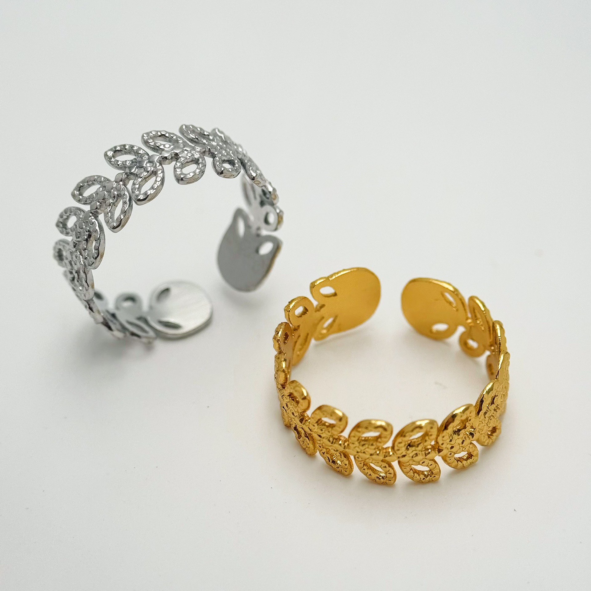 fashionable universal design ring stainless steel