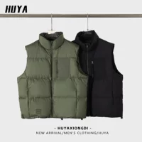 Tiger Brothers Мужское легкое пальто зимой на открытом воздухе ветрозащитный, теплый воротник, пуховый жилет Y13-3305
