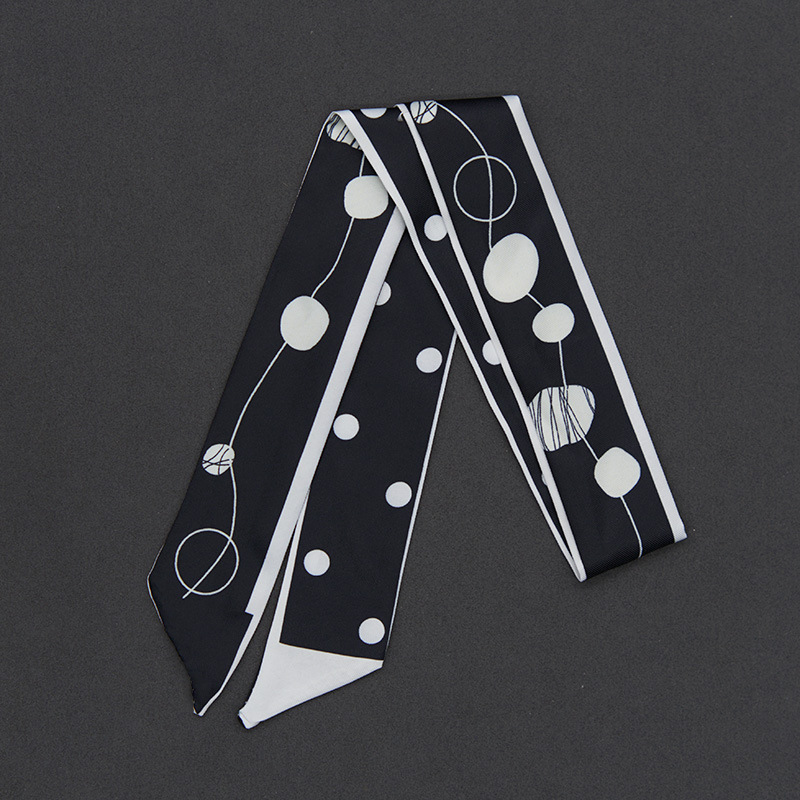 Una pieza de cabello combinado con mano coreana francesa joyería de bolsas de pañuelo largo joyería de cabello correa larga correa de cabello