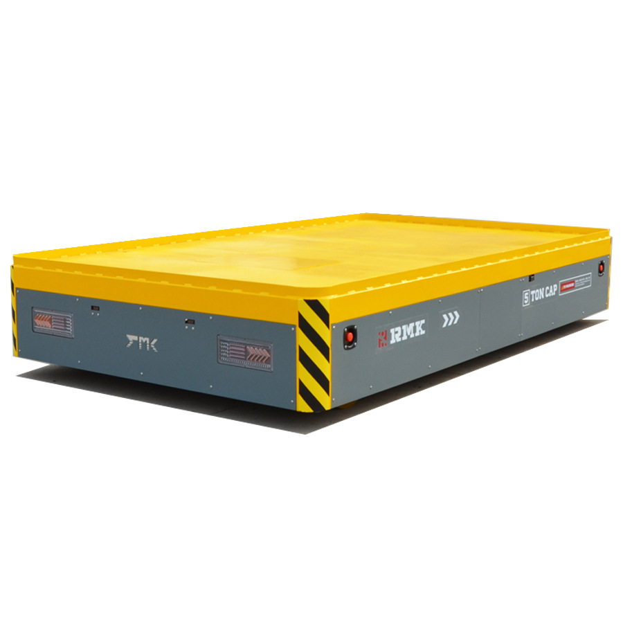 纵横转弯15吨无轨平板车物料运输无轨地平车电缆设备无轨转运车