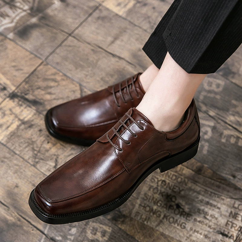 Footwear, fashionable classic suit jacket for leather shoes, trend shoes, plus size