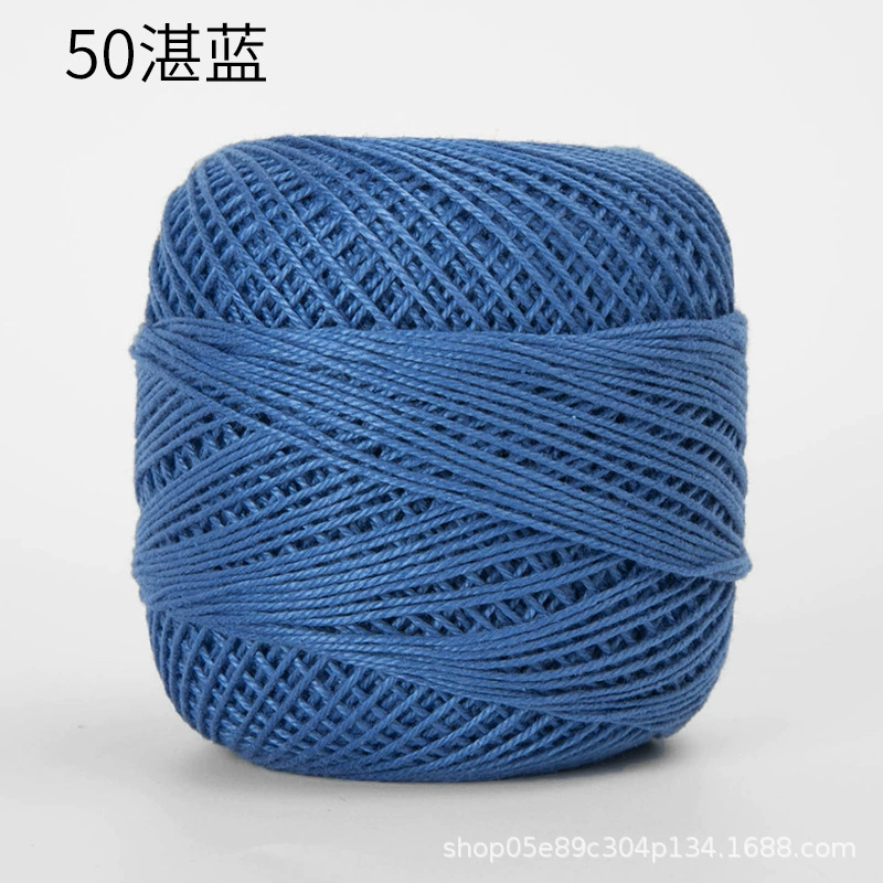 Шёлковая crochet нить шарики, 3 размера, разноцветная пряжа для вязания сумок и крючком