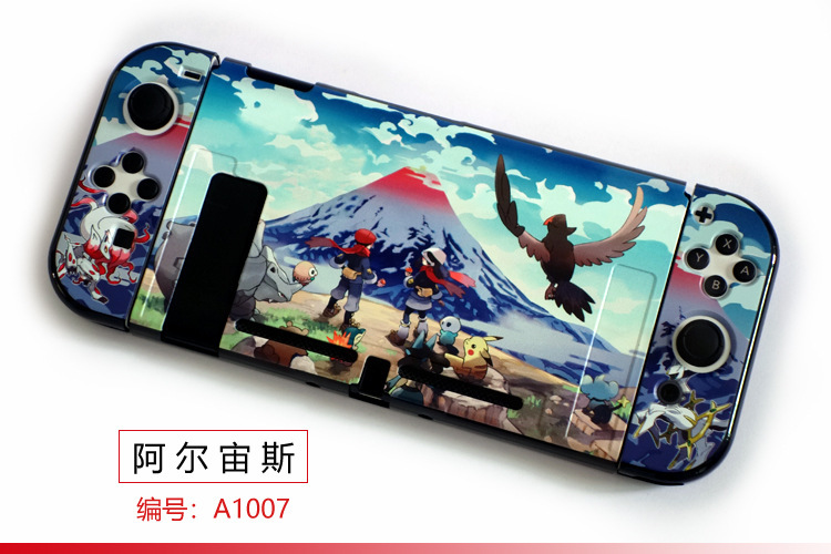 【一件】任天堂switch分体保護ケースゲームテーマカラーケース硬質保護ケース|undefined