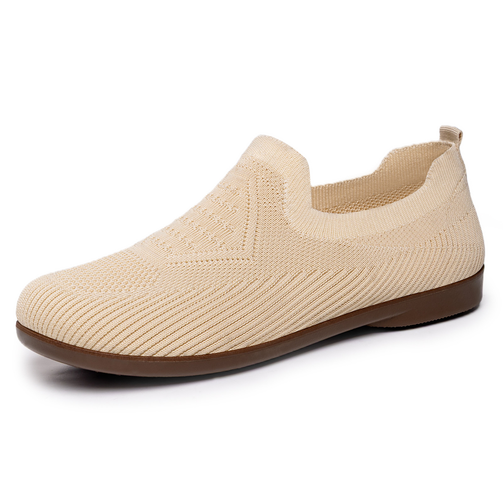 Zapatos de mujer TEMU zapatos de mujer transfronterizos grandes zapatos planos ligeros transpirables zapatos de tela de vuelo cómodos zapatos casuales poco profundos image 6