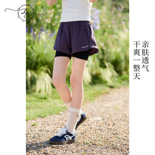 女童骑行裤