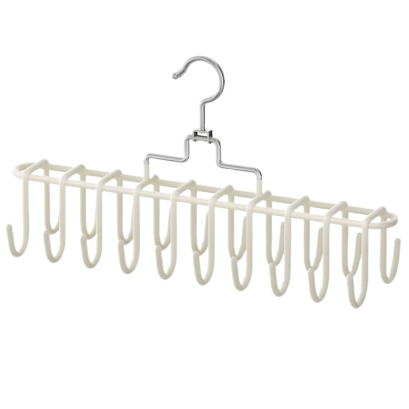 Multi-Hook Universal Clothes Hanger, Space-Saving Non-Slip Rack for Underwear & Vests