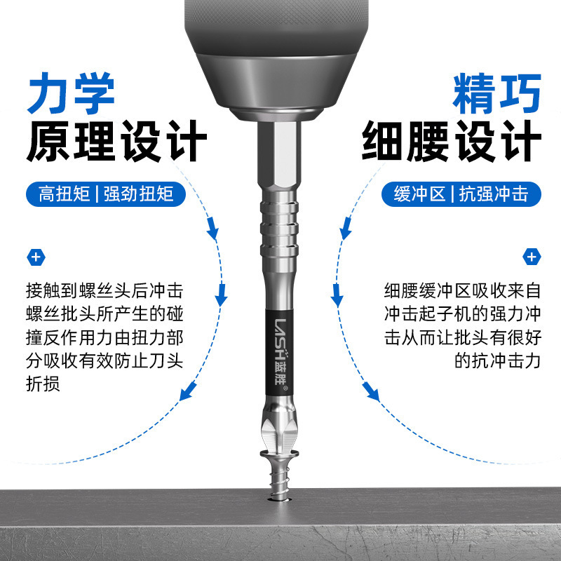 Lansheng 耐衝撃性滑り止めビットクロス強力磁気電動ドライバーハンドドリル風ブレード K5 ドライバーセット|undefined