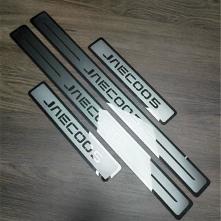 JAECOO J5专用门槛条 不锈钢迎宾踏板 汽车门槛防擦条 门饰条
