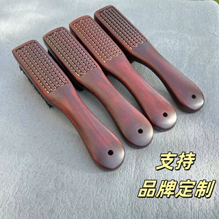 精品文玩刷子红檀猪鬃软硬毛刷橄榄核桃金刚玉器清理保养工具