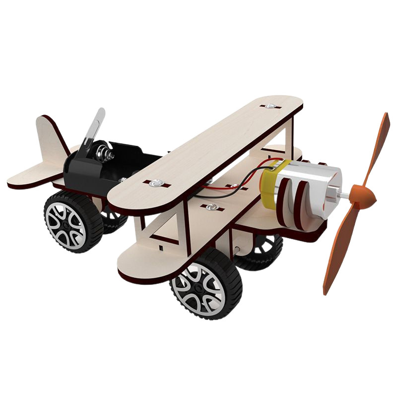Children's airplane for experiments, teaching aids for students, DIY, science