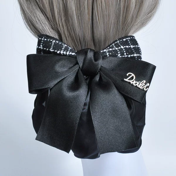 Hair flower cloth pocket female professional nurse hair net stewardess work headdress hair accessories Bank work hair does not leak hair headdress