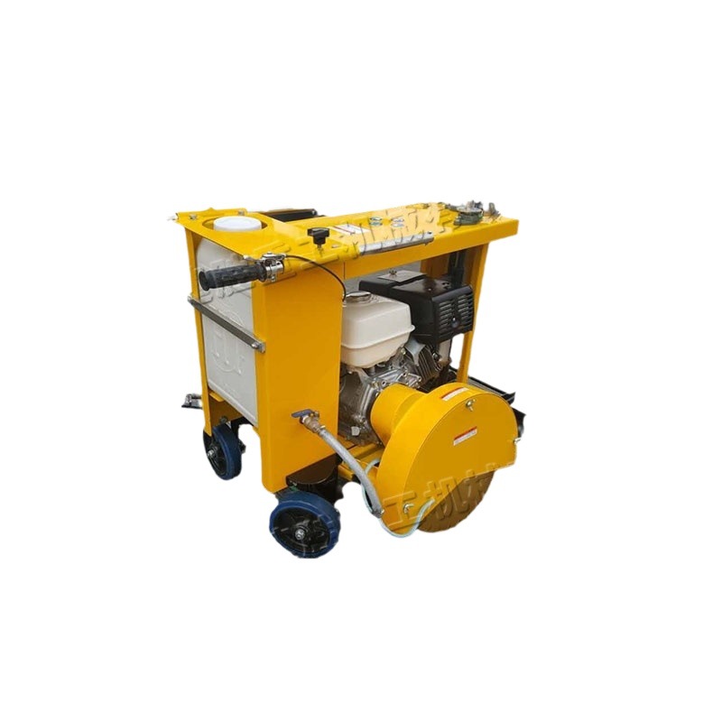 Máquina de corte de tapa de boca redonda de empuje manual