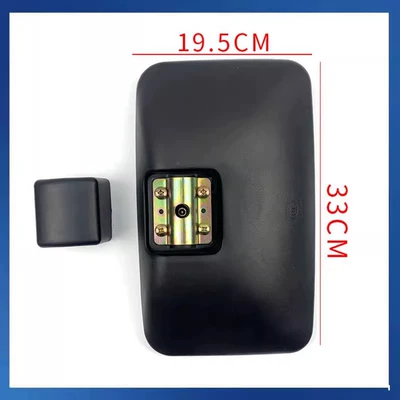 Large field of view rear view auxiliary mirror Small Square Mirror - old-style-square-mirror-universal-for-both-left-and-right-hd