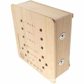 跨境木质艾灸盒家用足底艾灸箱家用足底保暖艾灸箱随身行走艾灸鞋