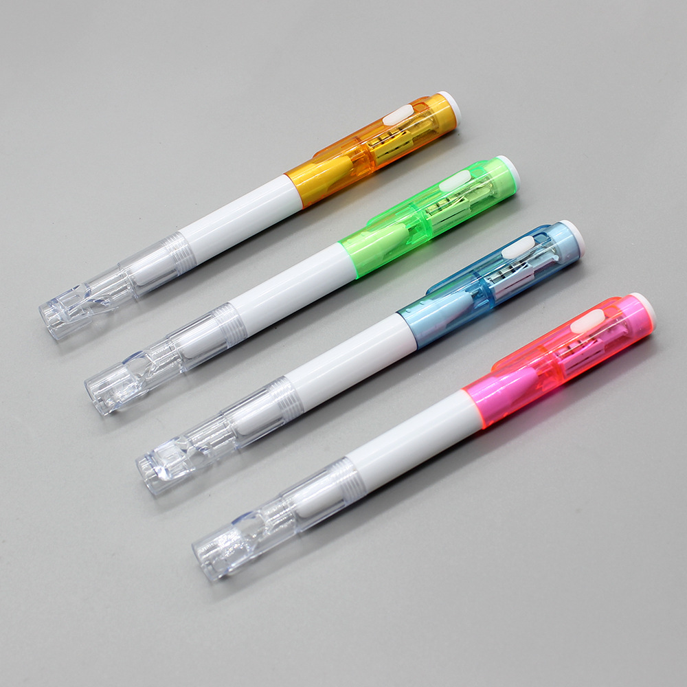 多功能口哨LED灯圆珠笔创意文具多用途户外宿营口哨手电筒圆珠笔