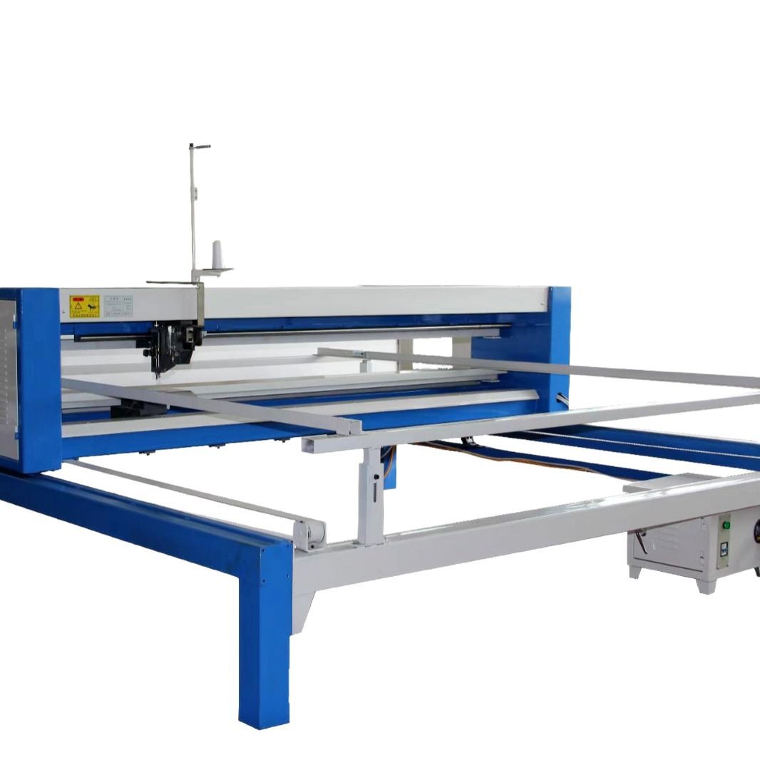 Máquina de acolchado por computadora Colchón Colcha Máquina de acolchado de flores independiente Cualquier patrón Alfombra de colchón de acolchado automático