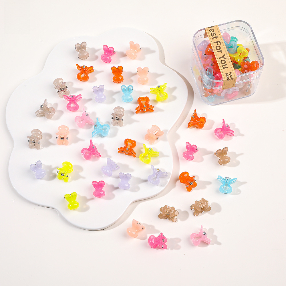 Set mini mollette per capelli colorate per trecce e frangetta_voghion.com