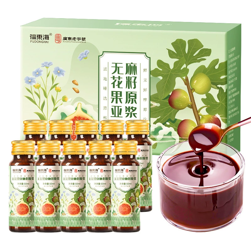 Пюре из семян фундука и льняного семени Fudonghai, 500 мл, для улучшения кровообращения, быстрорастворимый напиток, оптом и с доставкой