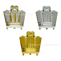Подходит для 05-14 Crown, логотип на чехле подушки безопасности, логотип на руле, 12-е поколение, 13-е поколение, новый и старый логотип автомобиля Crown на руле
