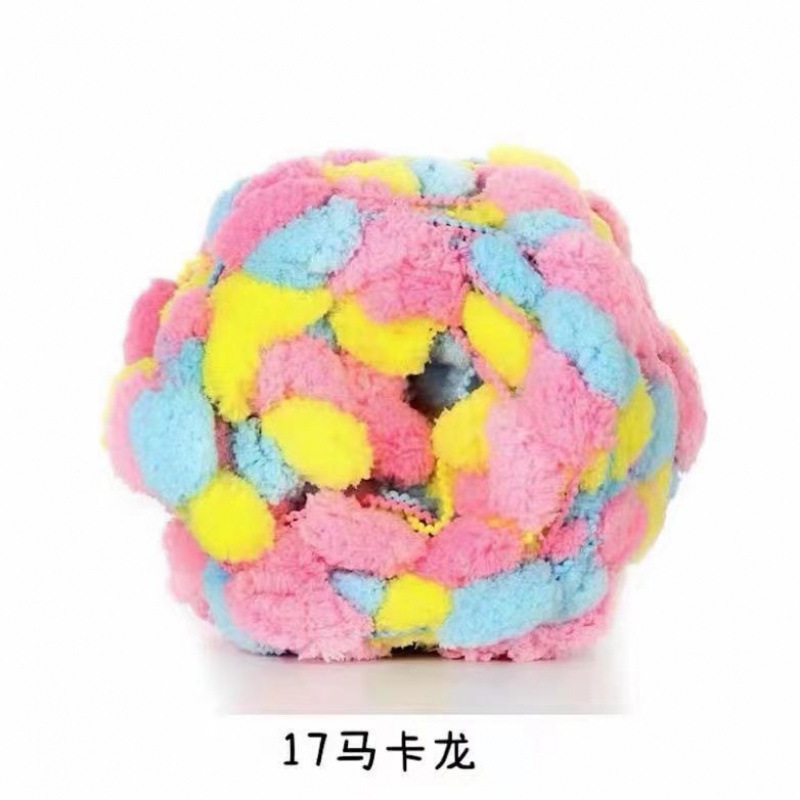 hilo gran perla al por mayor hilo trenzado manta bufandas hilo bola bola lana diy mano cojín hilo