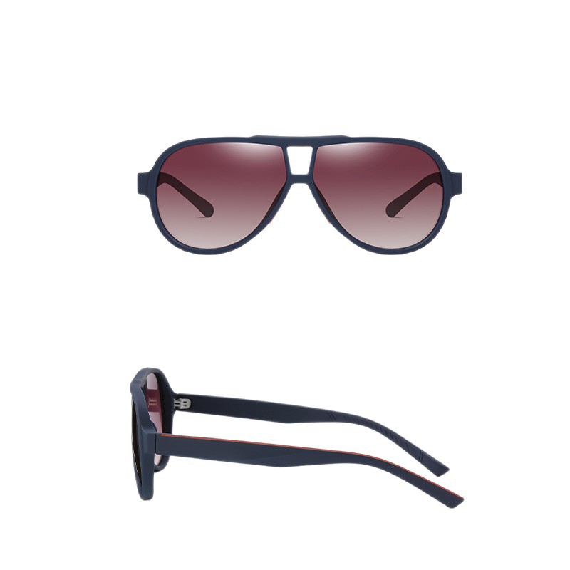 Gafas de sol de venta caliente de comercio exterior transfronterizo S11110 Tendencia de la moda europea y americana Gafas de sol polarizadas de tiro callejero TR Gafas de sol pintadas