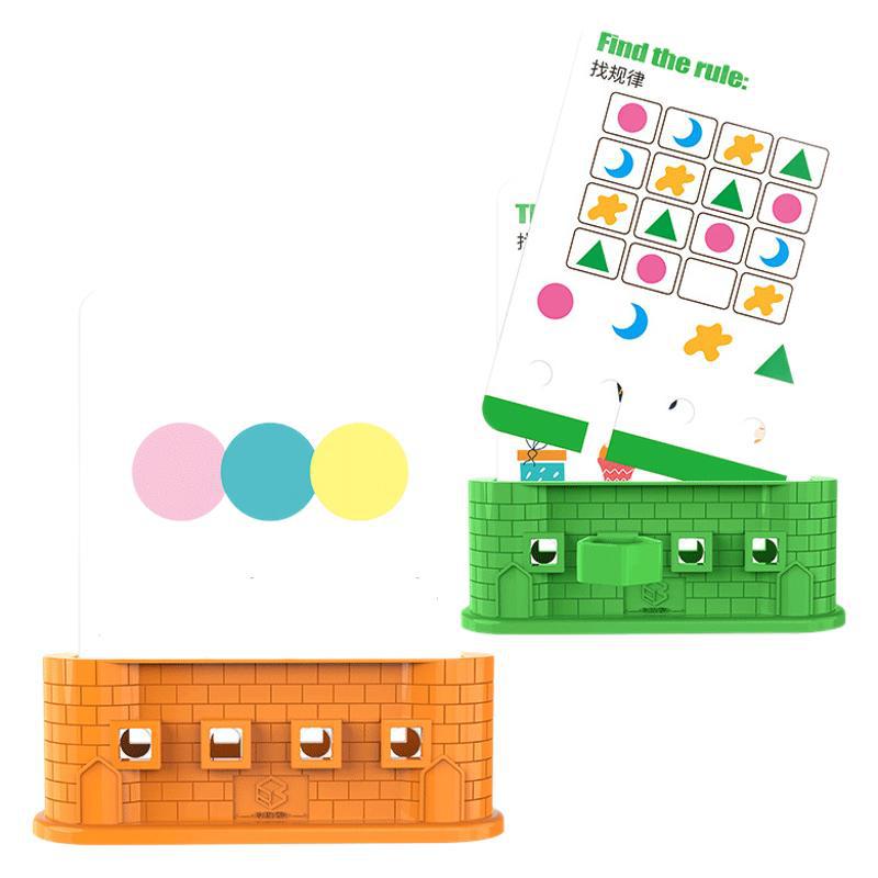Clave lógica infantil de educación temprana ayuda de entrenamiento de pensamiento para niños y niñas de 3 - 6 años de edad para mejorar la concentración Juguetes de rompecabezas image 6