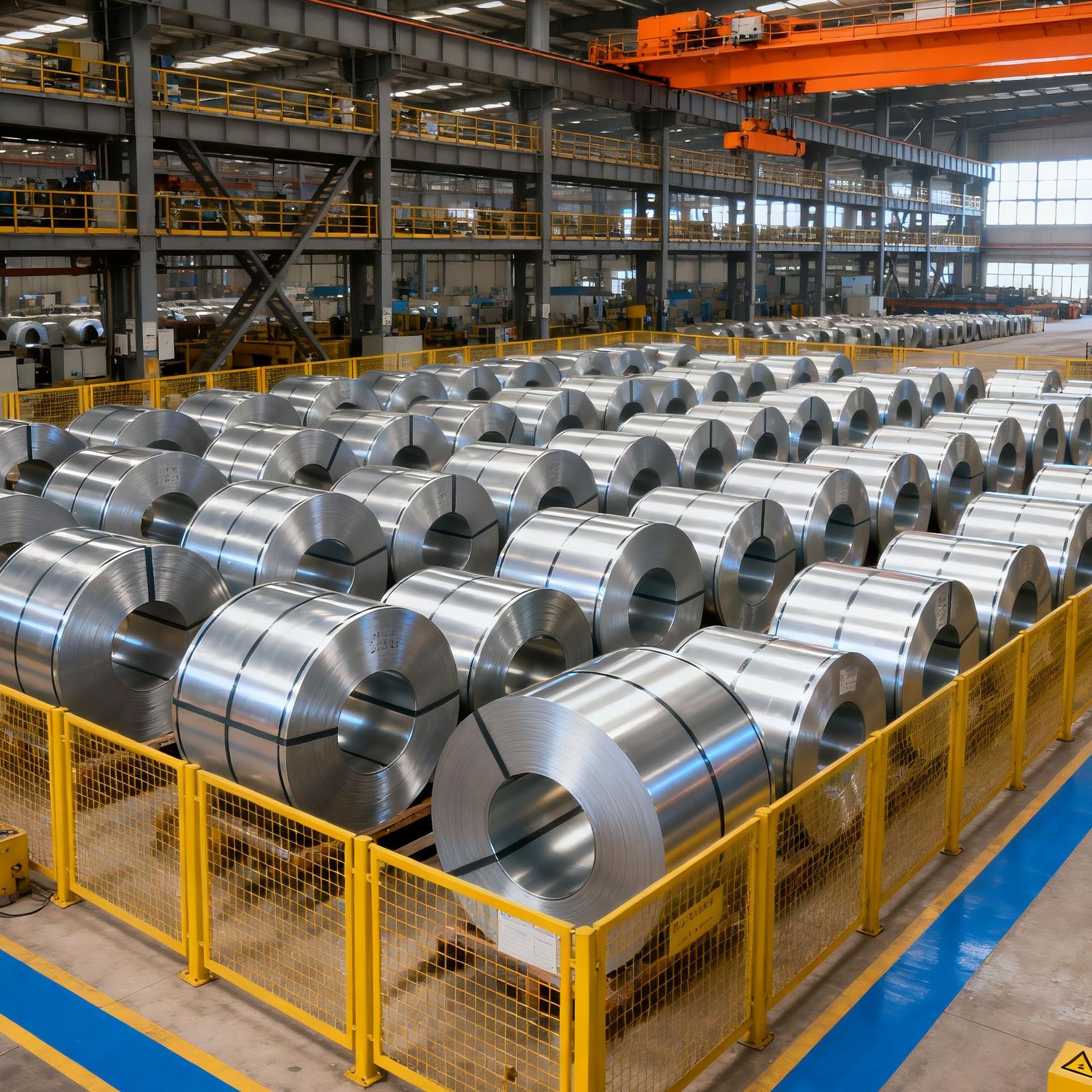 供应DX53D+Z140高锌层深冲环保无花无油热镀锌卷钢厂直供量大优惠