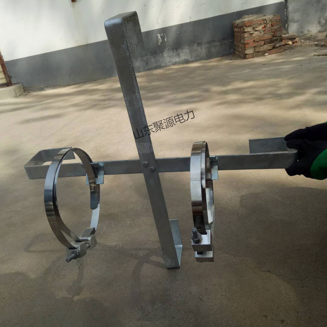 ADSS/OPGW光缆用余缆架 架空通信光缆固定存放金具 杆用留余架