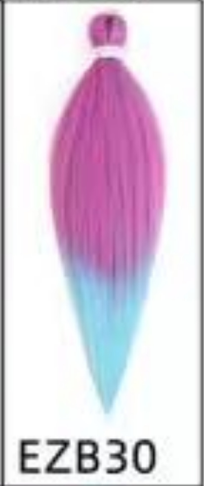 EZ color pelucas grandes trenzas pre estiradas crochet trenzas pre estiradas africanas trenzas sucias