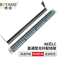 ���Pֱͨ�͹��w�侀��1U19Ӣ��24��48о�p��LC�侀��ԪBY-LC-48K