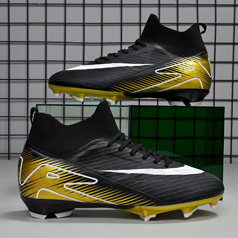 Zapatos de Fútbol de Entrenamiento Juvenil con Suela de TPU Ligeros y Flexibles para Césped Natural y Artificial