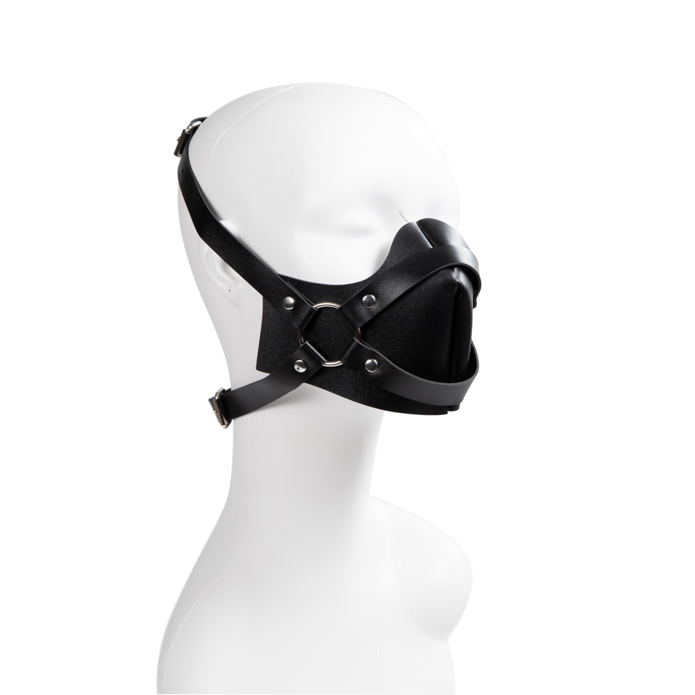 Nueva máscara sexy femenina, juguetes sexuales de cuero, accesorios, sala de sexo para adultos de moda, máscara sm divertida al por mayor