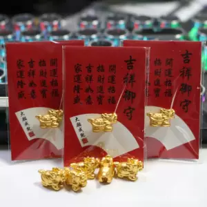 Japanese Asakusa Omamori Money Turtle Dragon Turtle Golden Turtle Peace Amulet Ornament Home Decor Craft Zinc Alloy Gold Plated