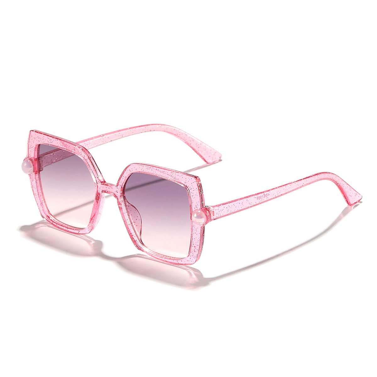 Polvo gris de marco transparente