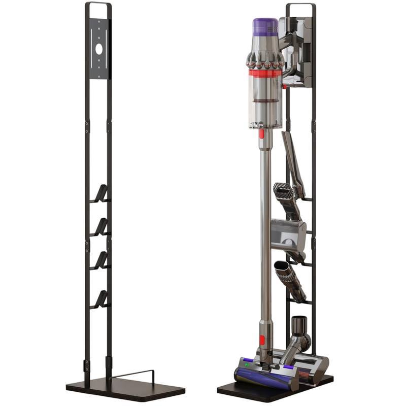 Vacuum Cleaner Stand, Stable Metal Storage Base, Handheld Cordless Vacuum Cleaner and Accessories