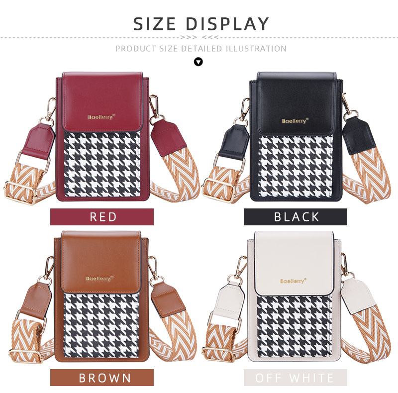 Women's Crossbody Bag Small Square Shoulder Phone Bag Stylish_voghion.com