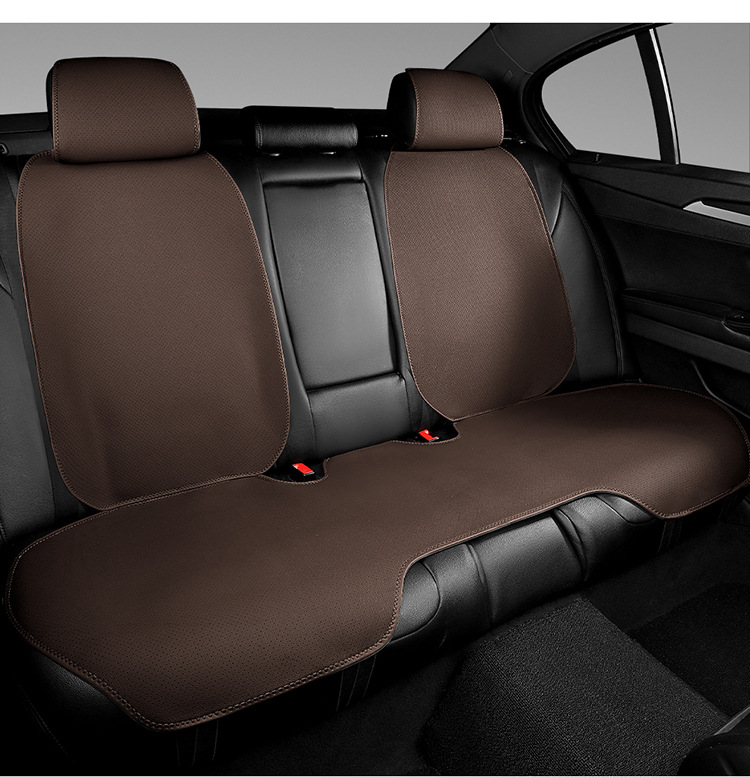 25 Years New Half-Pack Genuine Leather Unlabeled Saddle Pad Car Seat Cushion Four-Season Universal Seat Cover Seat Cushion Drop Shipping