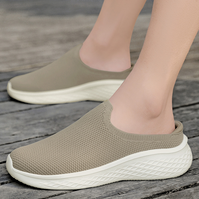 Foreign Trade Summer Breathable Closed-Toe Slippers For Men, Lightweight Men's Casual Shoes, Cross-Border_vogvips.com
