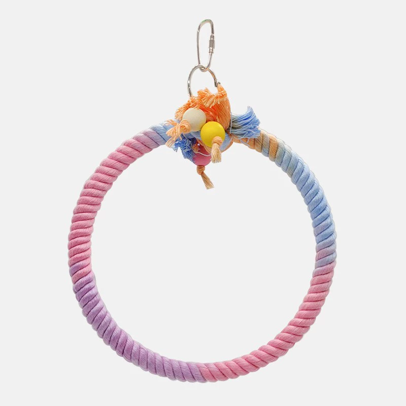 Украшение птичьей клетки пион Сюаньфэн лазание кольцо, кусая игрушечные принадлежности