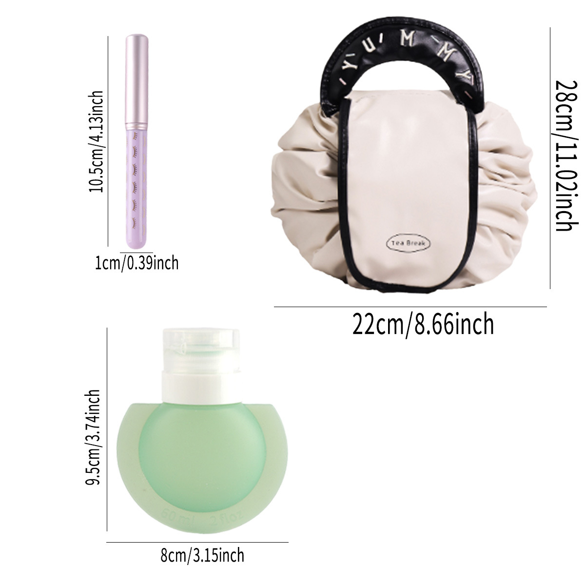 26PC herramientas de maquillaje gran combinación de paquetes de maquillaje conjunto completo de maquillaje Xyin temu