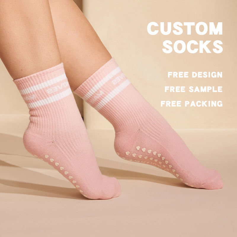 Brand Men's Women's Night Running Reflective Socks Compression Socks Support Socks Anti-Slip Leg Protection for Cycling Marathon