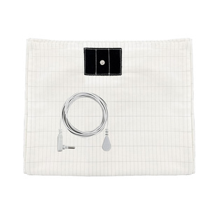 Cross-border Grounding silver fiber grounded air bed sheet anti-static breathable sleep-aiding conductive grounded bed sheet