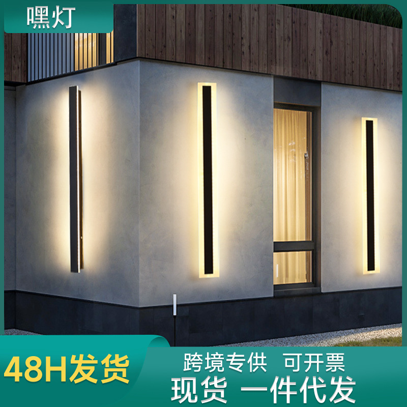 Minimalist Long Outdoor Waterproof Led Wall Lamp Decorative Background Wall Lamp Engineering Wall Washer Lamp House Gate Garden Lamp Minimalist Long Outdoor Waterproof Led Wall Lamp Decorative Background Wall Lamp Engineering Wall Washer Lamp House Gate Garden Lamp