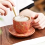 定制浓缩陶瓷咖啡拉花杯