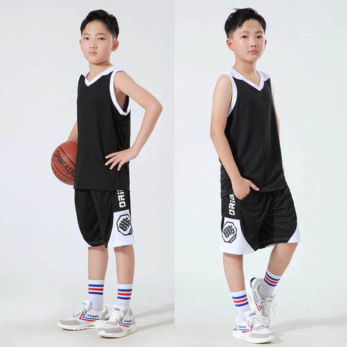 5XS–6XL Kids' Basketball Suit Set for Summer: Boys' Sports Wear for Elementary & Middle School Students—Perfect for Competition and Training